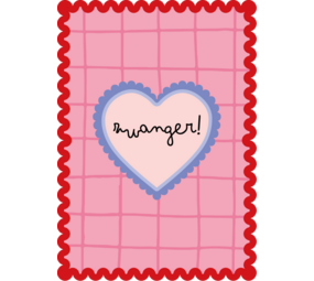Habitat Habitat | Postkaart Sweet 'n Short | Zwanger