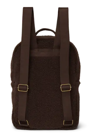 Studio Noos Studio Noos | Chocolate Teddy | Midi Backpack with Front Pocket