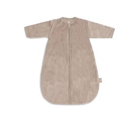 Jollein Jollein | Baby Slaapzak met afritsbare mouw rond | Velvet Milky Coffee | 60 cm