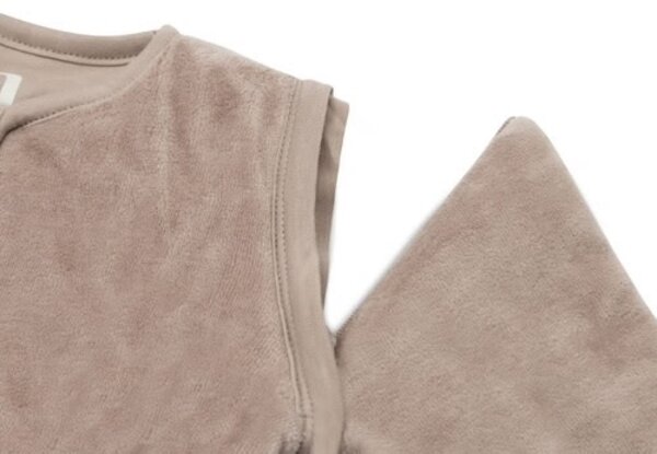 Jollein Jollein | Baby Slaapzak met afritsbare mouw rond | Velvet Milky Coffee | 60 cm