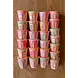 Rice Everyday Magic Rice | Melamine cup Medium Alphabet | Vintage Pinkish Colors Rice Everyday Magic Rice | Melamine cup Medium Alphabet | Vintage Pinkish Colors