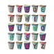 Rice Everyday Magic Rice | Melamine cup Medium Alphabet | Vintage Bluish Colors Rice Everyday Magic Rice | Melamine cup Medium Alphabet | Vintage Bluish Colors