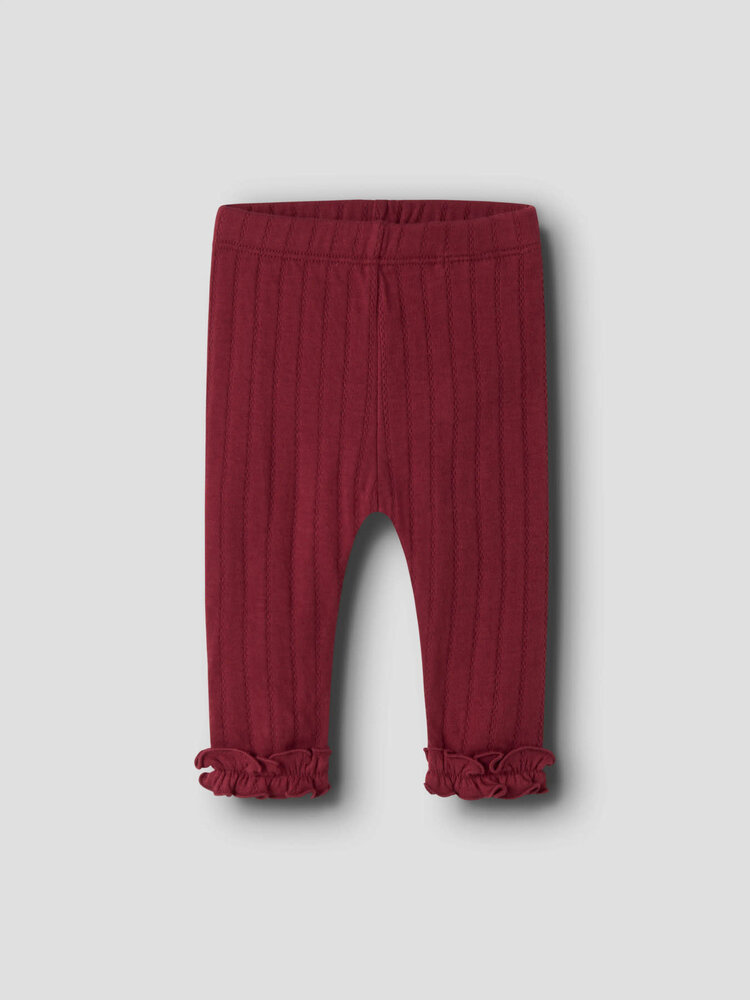 Lil ' Atelier Lil ' Atelier | NBFRIVER SLIM LEGGINGS LIL | Biking Red