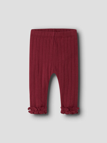 Lil ' Atelier Lil ' Atelier | NBFRIVER SLIM LEGGINGS LIL | Biking Red
