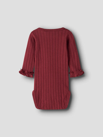 Lil ' Atelier Lil ' Atelier | NBFRIVER LS SLIM BODY LIL | Biking Red