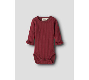 Lil ' Atelier Lil ' Atelier | NBFRIVER LS SLIM BODY LIL | Biking Red