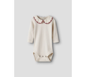 Lil ' Atelier Lil ' Atelier | NBFFUNDO LIA LS SLIM BODY LIL | Turtledove BIKING RED