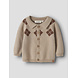 Lil ' Atelier Lil ' Atelier | NBMRONAN LS KNIT POLO CARD LIL | White Pepper