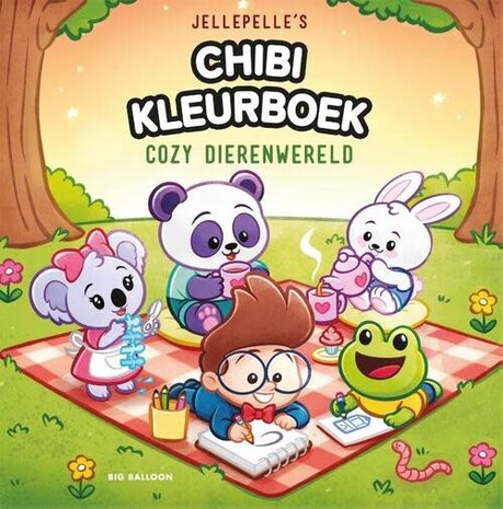Boeken Boek | Cozy kleurboek | dierenwereld