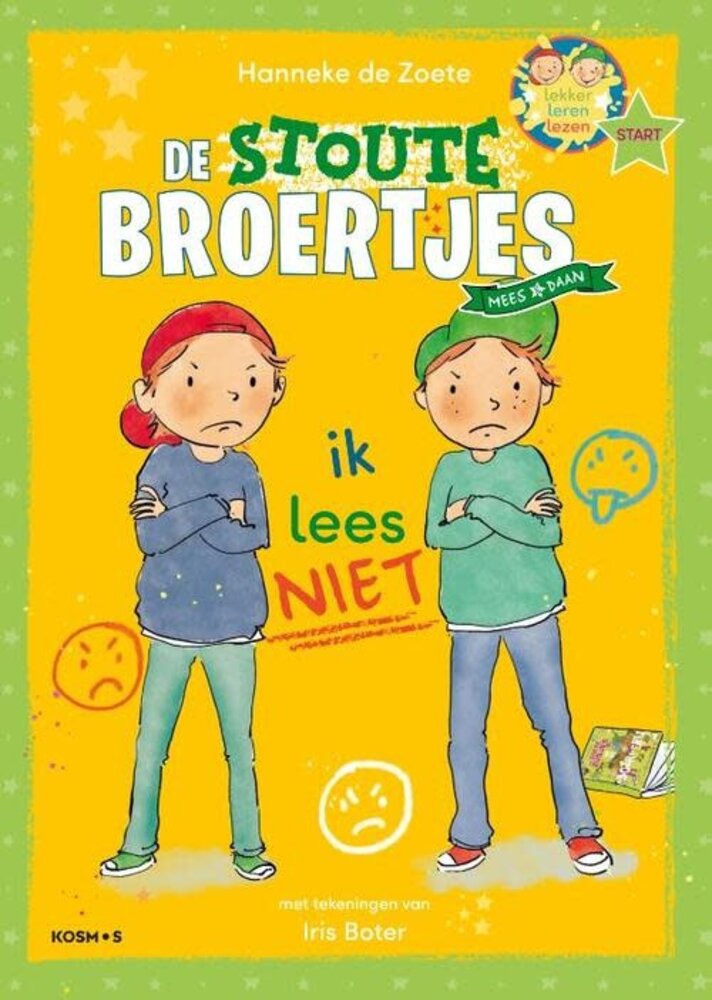 Boeken Boek | Leren lezen met de Stoute broertjes | Ik lees niet