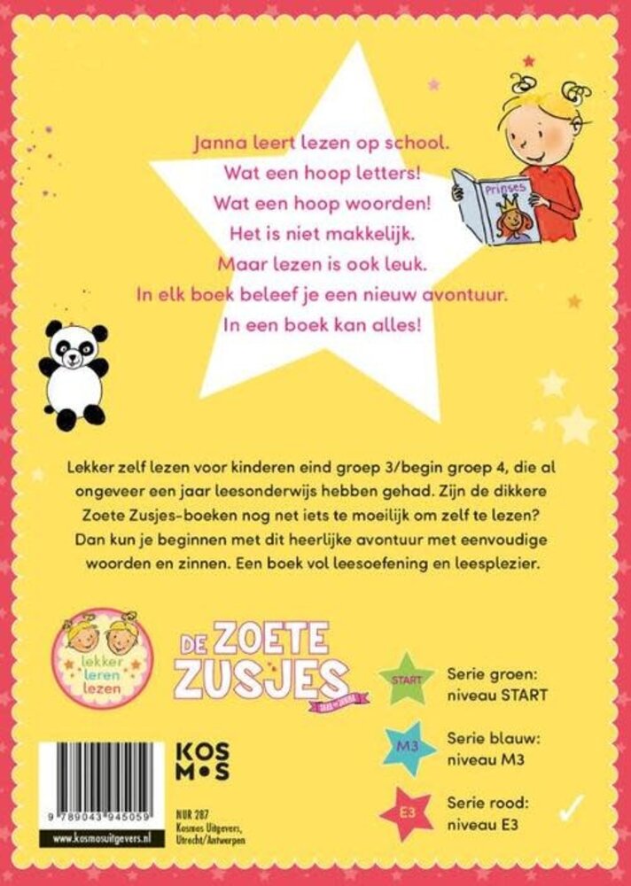 Boeken Boek | Leren lezen met de Zoete zusjes| Op zoek naar een boek
