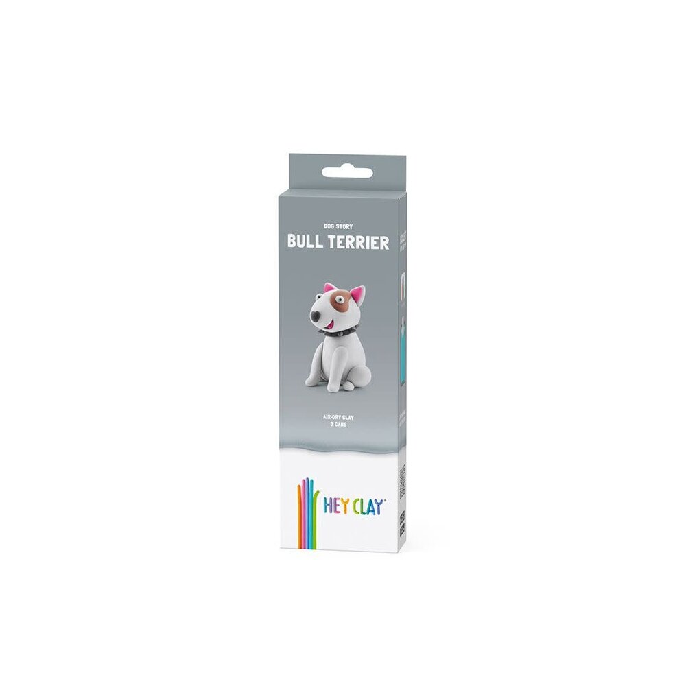 Hey Clay Hey Clay | Bull Terrier | 3 Cans Boetseerklei