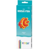 Hey Clay Hey Clay | Oceaan discus Fish | 3 Cans Boetseerklei Hey Clay Hey Clay | Oceaan discus Fish | 3 Cans Boetseerklei