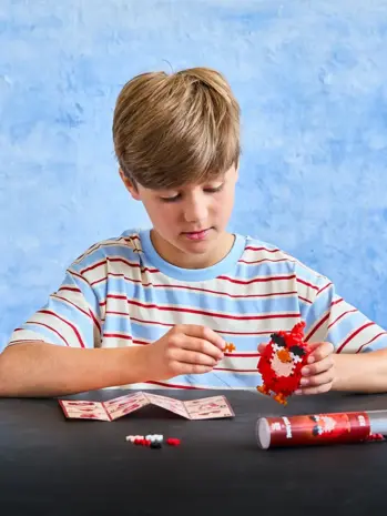 Plus Plus Plus - Plus | Tube Angry Birds | Red 100 stuks