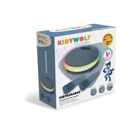 Kidywolf Kidywolf | Kidykaraoke | Draagbare karaoke luidspreker | Blauw