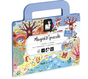 Janod Janod | Magnetipuzzel | 4 seizoenen 36 st