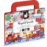 Janod Janod | Magnetipuzzel | Brandweer 36 st