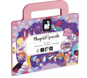 Janod Janod | Magnetipuzzel | Prinsessen 36 st