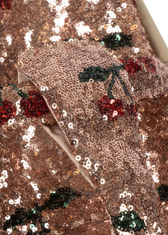 Konges Sløjd Konges Sløjd | Sparkly Doll Stroller | Cherry Sequin