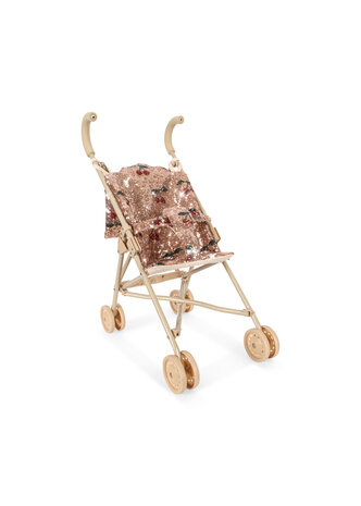 Konges Sløjd Konges Sløjd | Sparkly Doll Stroller | Cherry Sequin