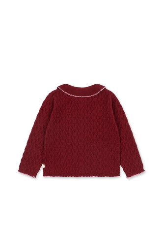 Konges Sløjd Konges Sløjd | Rosier Cardigan | Pomegranate