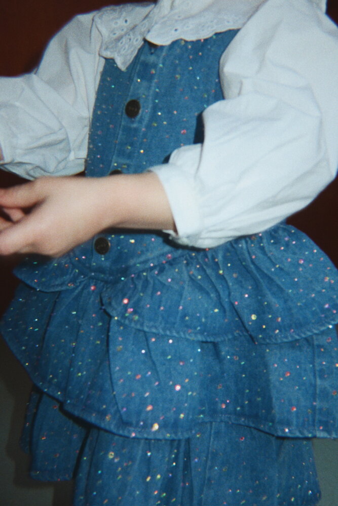 Konges Sløjd Konges Sløjd | Elba Sparkle Jeans Gots | Denim Sparkle