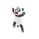 Billy Brown | Auch! bookmark wild animals | Zappy panda