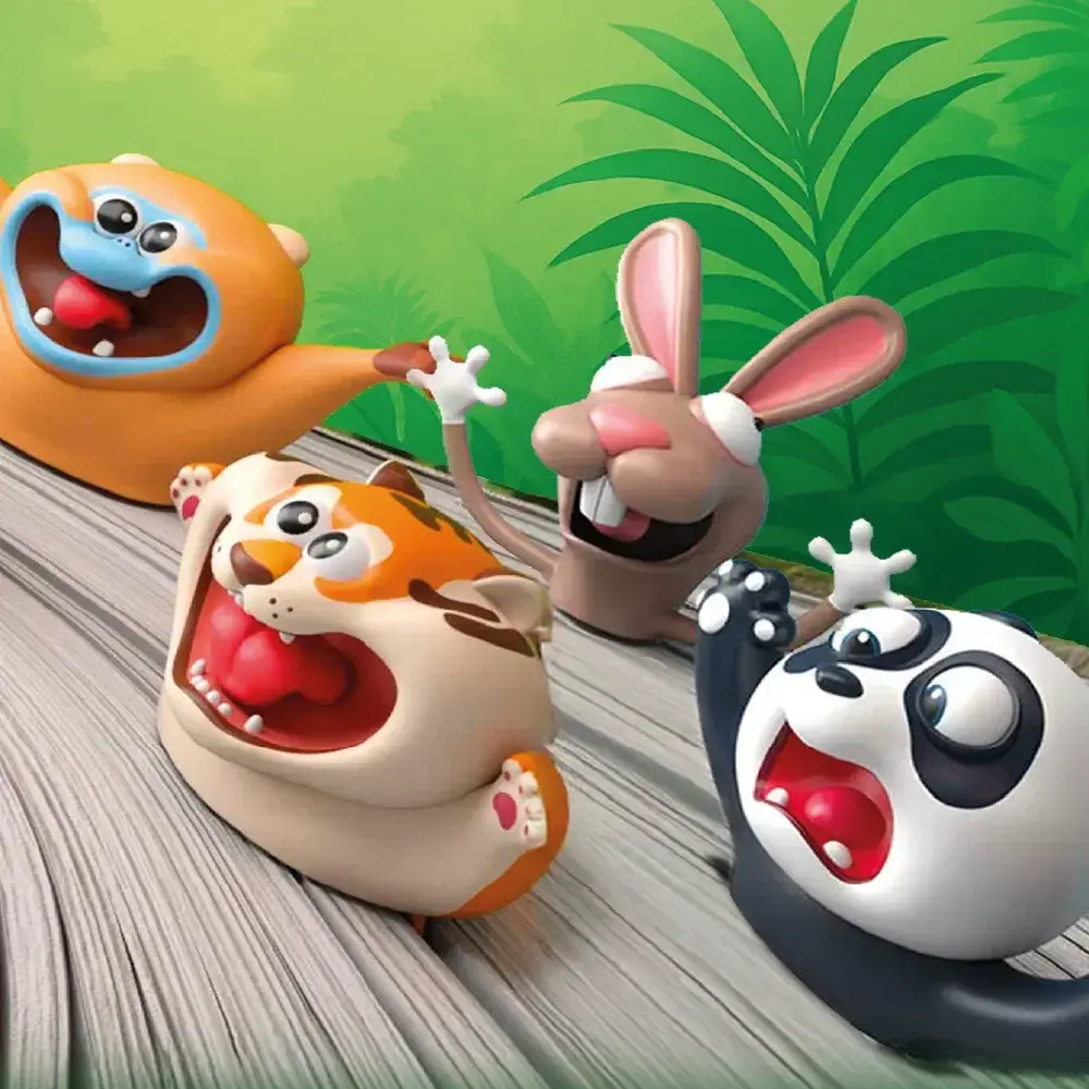 Billy Brown | Auch! bookmark wild animals | Zappy panda