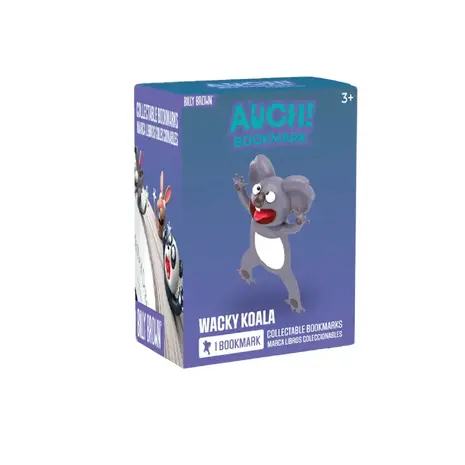 Billy Brown | Auch! bookmark wild animals | Wacky koala