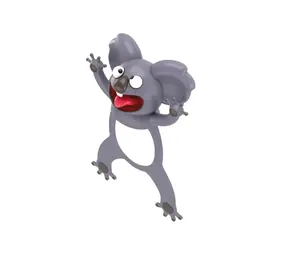 Billy Brown | Auch! bookmark wild animals | Wacky koala