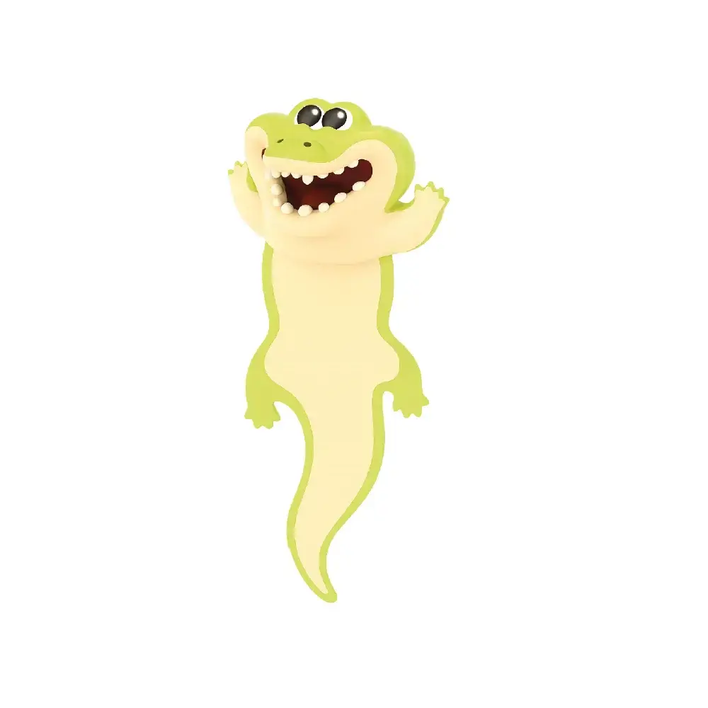 Billy Brown | Auch! bookmark wild animals | Snaggy Croc