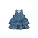 Konges Sløjd Konges Sløjd | Elba Sparkle Dress GOTS | Denim Sparkle 3Y