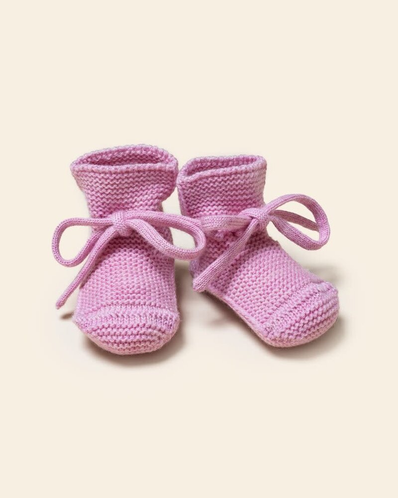 Hvid Hvid |  Booties 0-9M | Cotton Candy
