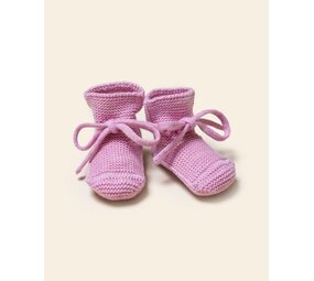 Hvid Hvid |  Booties 0-9M | Cotton Candy