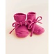 Hvid Hvid | Booties 0-9M | Fuchsia