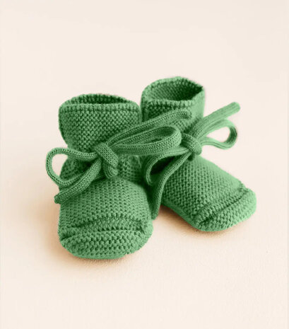 Hvid Hvid | Booties 0-9M | Grass