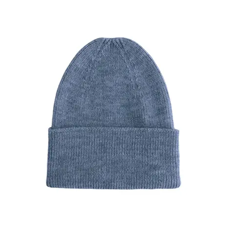 Hvid Hvid | Beanie Fonzie Newborn | Denim