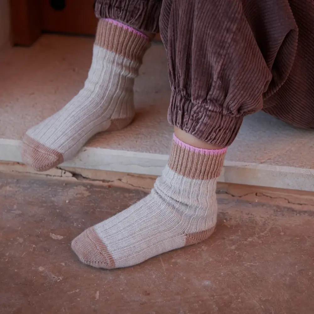 MP Denmark MP Denmark | Ully long socks | Beige Melange