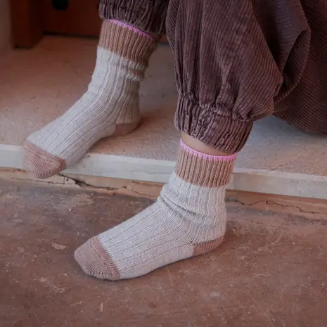 MP Denmark MP Denmark | Ully long socks | Beige Melange