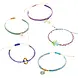 Djeco Djeco | Sieradenset die | Blue macrame bracelets