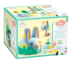 Djeco Djeco | Vingerverfset bunny trio
