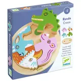 Djeco Djeco | Houten Puzzel Rondo | Croco Djeco Djeco | Houten Puzzel Rondo | Croco