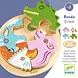 Djeco Djeco | Houten Puzzel Rondo | Croco