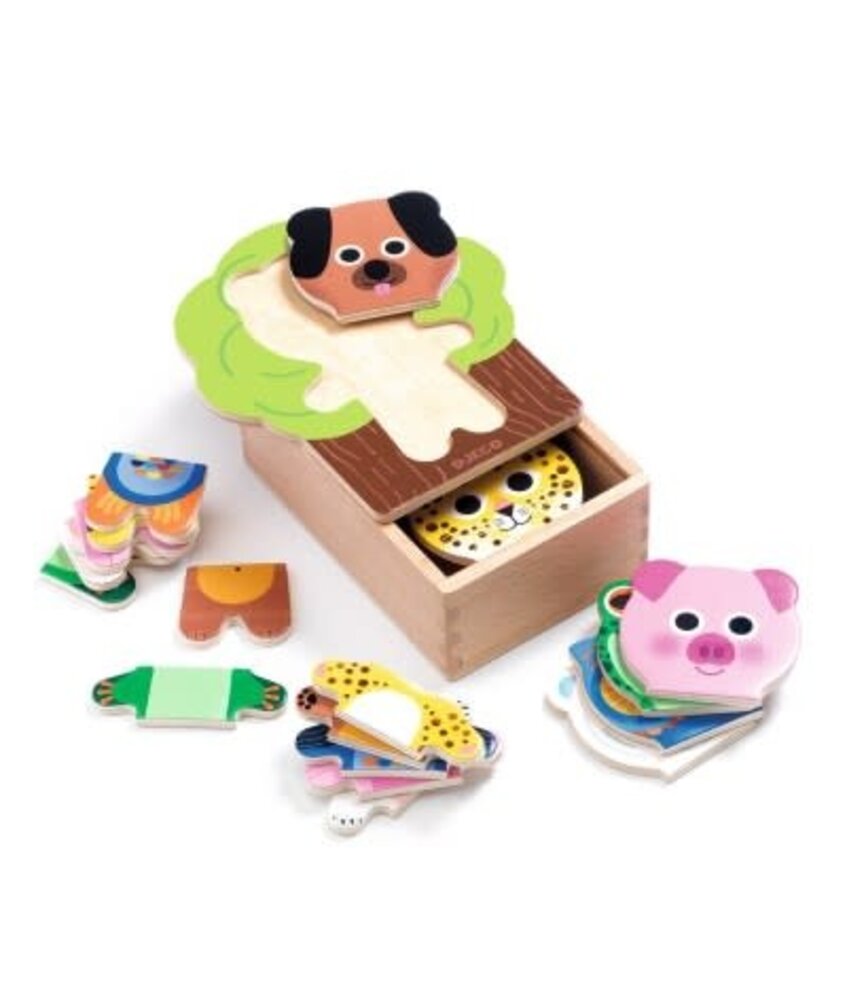 Djeco Djeco | Houten puzzel Arbramix