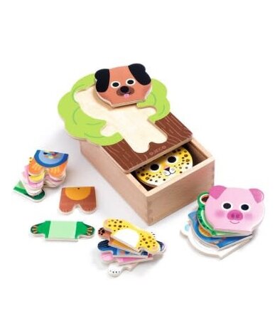 Djeco Djeco | Houten puzzel Arbramix