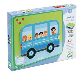 Djeco Djeco | Magneetset Inzebox | Vehicles Djeco Djeco | Magneetset Inzebox | Vehicles