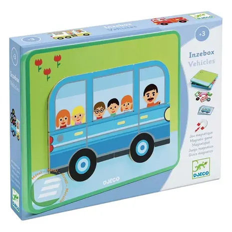 Djeco Djeco | Magneetset Inzebox | Vehicles