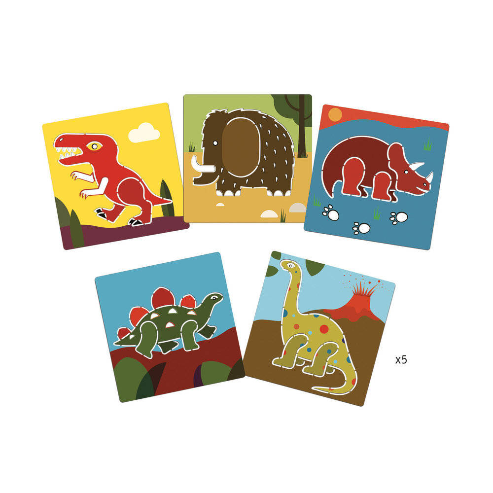 Djeco Djeco | Sjablonen | Dinosaurussen