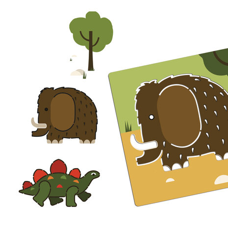 Djeco Djeco | Sjablonen | Dinosaurussen