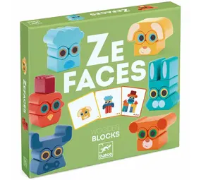Djeco Djeco | Spel | Ze Faces Djeco Djeco | Spel | Ze Faces